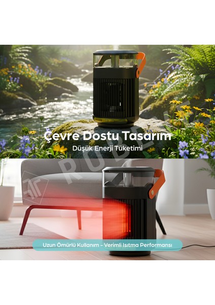 Taşınabilir Isıtıcı & Hava Nemlendirici Buhar Makinesi – 7 Renk LED Işıklı, Uzaktan Kumandalı, Zaman Ayarlı, Devrilme Korumalı Mini Isıtıcı 800W modelleri