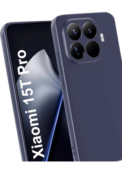 Xiaomi Mi 15T Pro First Silikon - Lacivert modelleri