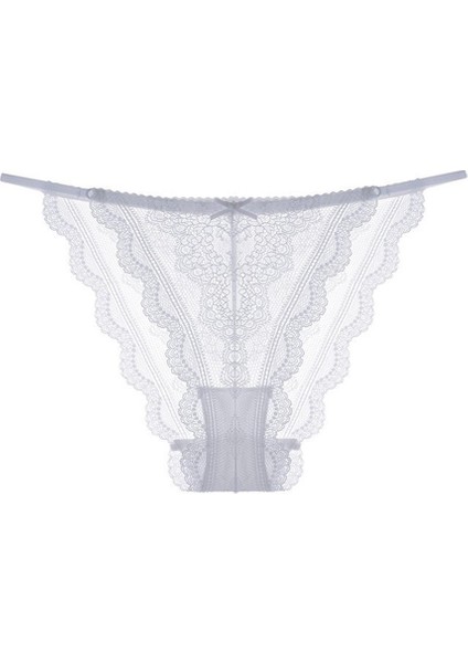 Fransız Tarzı Kadın Dantel Külot, Ultra Ince, Nefes Alabilen, Büyük Beden, Düşük Belli Külot (3'lü Paket, Karışık Renkler) (Yurt Dışından) fiyatları