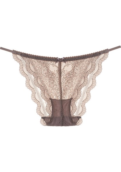 Fransız Tarzı Kadın Dantel Külot, Ultra Ince, Nefes Alabilen, Büyük Beden, Düşük Belli Külot (3'lü Paket, Karışık Renkler) (Yurt Dışından) modelleri