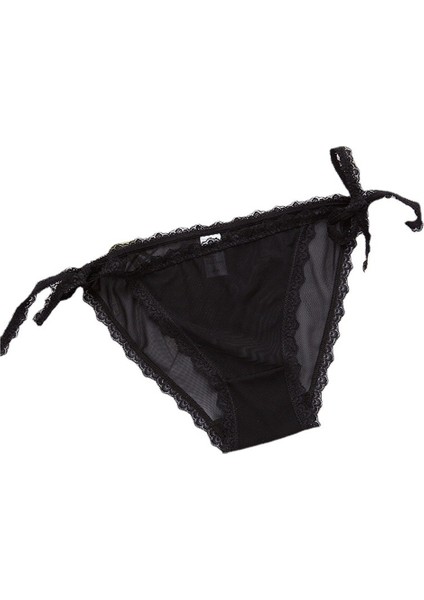 Kadınlar Için File Dantel Külot, Hafif ve Nefes Alabilir, Narin Kenarlı ve Bağcıklı (4 Adet) (Yurt Dışından) fiyatları