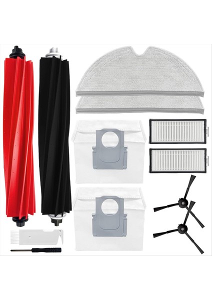 Yedek Aksesuarlar Kiti Roborock Q5 Max+/ Q5 Pro / Q5 Pro + / Q5 Duoroller+ / Q8 Max / Q8 Max + Artı Vakum Parçaları (Yurt Dışından)