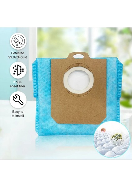 Elektrikli Süpürge Torbaları Seti Philips Homerun Serisi 3000 XU3100/01 XU3110/02 XU3000 / 01 XU3000 / 02 Robotlu Süpürge (Yurt Dışından) fiyatları