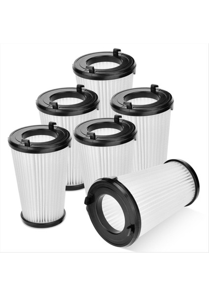 6 Paket Vaf - 1 Yedek Filtre Için Fit Electrolux Ergorapido Sopa Elektrikli Süpürge EHVS2510AW VS3510AR, Parça EL65522 (Yurt Dışından)