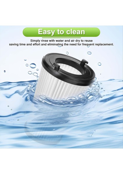 6 Paket Vaf - 1 Yedek Filtre Için Fit Electrolux Ergorapido Sopa Elektrikli Süpürge EHVS2510AW VS3510AR, Parça EL65522 (Yurt Dışından) fırsatları