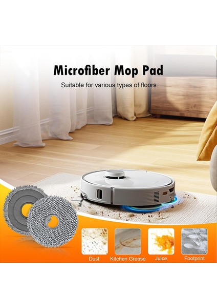 Için Roborock Robotlu Süpürge Qrevo Curv Aksesuarları Ana Fırça Yan Fırça Paspas Bezi Hepa Filtre Aksesuarları (Yurt Dışından) indirimleri