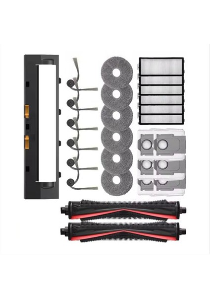 Roborock G30 Uzay / Saros Z70 Elektrikli Süpürge Yedek Parçaları Tricut Fırça Yan Fırça Toz Torbası Filtresi Paspas Ana Fırça Kapağı (Yurt Dışından) indirimleri