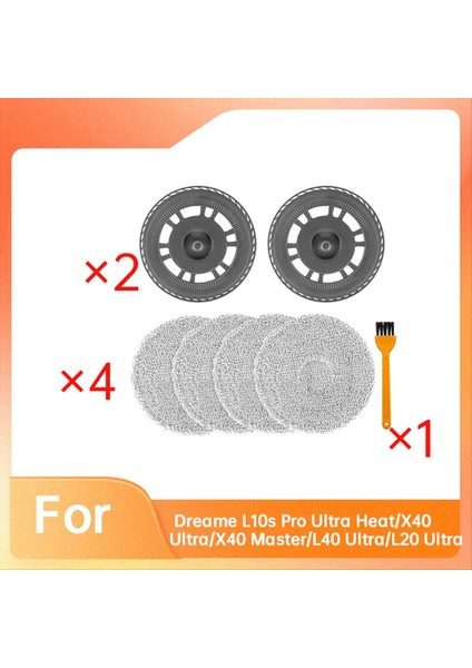Paspas Parantez Dreame L10S Pro Ultra Isı, X40 Ultra, X40 Ana, L40 Ultra, L20 Ultra Robotlu Süpürge Paspas Plakaları (Yurt Dışından) fiyatları