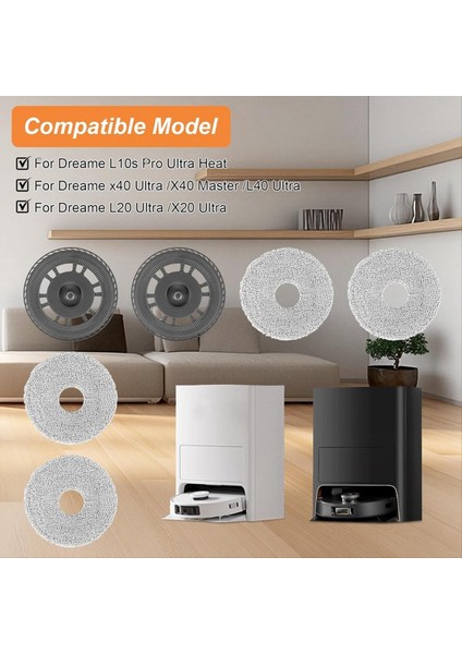 Paspas Parantez Dreame L10S Pro Ultra Isı, X40 Ultra, X40 Ana, L40 Ultra, L20 Ultra Robotlu Süpürge Paspas Plakaları (Yurt Dışından) fırsatları