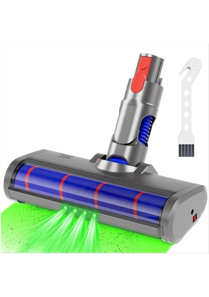Toz Algılama Vakum Ekleri Dyson G5 V15 V11 V10 V8 V7 Vakum Yumuşak Rulo Fırça Kafası (Yurt Dışından)