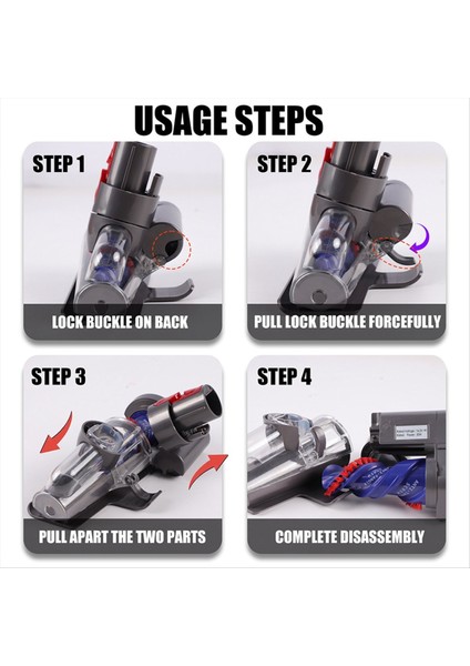 Dolaşmayan Fırça Kafası Dyson V12 Algılama Ince / V10 Dijital Ince Elektrikli Süpürge, Saç Vidası Aracı Kanepeler, Yataklar (Yurt Dışından) indirimleri