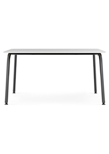 Clover Beyaz Çalışma Masası Dayanıklı Melamin Yapı ile Ofis ve Ev Kullanımına Uygun