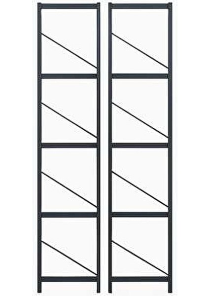 Çok Amaçlı Mutfak Rafı Metal Gövde Beyaz Raflarla 5 Raflı 59,7x25,5x150 cm fiyatları