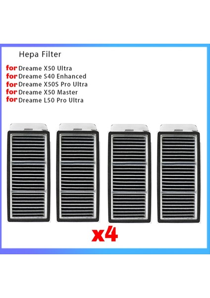 Için Dreame X50 Pro X50 Ultra L50 Pro Ultra X50 Ana S50 Pro Ultra Robotlu Süpürge Hepa Filtre Yedek Parça (Yurt Dışından) fırsatları