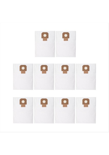 Toz Torbası Için Yedek Parçalar Bosch GAS35 VACO90A VACO90AH VACO90S VB090F 2607432037 Serisi Vakum Eki 10 Adet (Yurt Dışından)