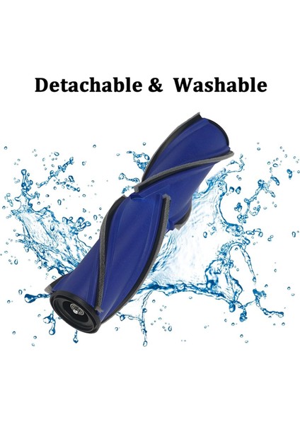 Elektrikli Süpürge Fırça Kafası Roborock H6 H7 Elektrikli Süpürge V Şekli Turbo Kıl Farlar Sert Zemin Halısı (Yurt Dışından) fırsatları