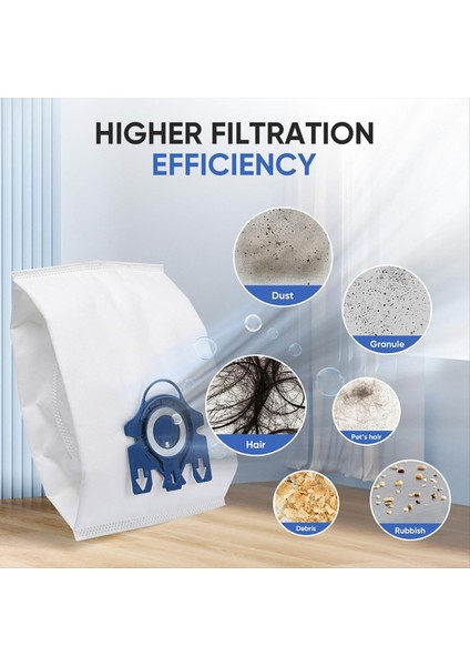 Elektrikli Süpürge Toz Torbaları Miele 3D Gn S5000 S8000 Komple C2 C3 S8 S5 Sf - 50 Yedek Parça Aksesuar (Yurt Dışından) modelleri