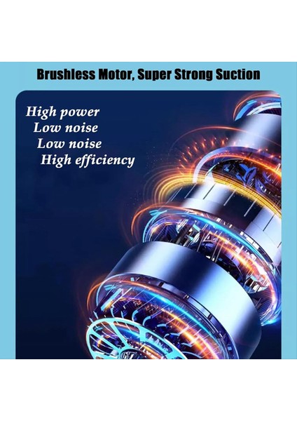 Akıllı Elektrikli Süpürge Güçlü El Sessiz Elektrikli Süpürge Büyük Depolama 360° Temizleme Ölü Açıları Olmadan (Yurt Dışından) fırsatları