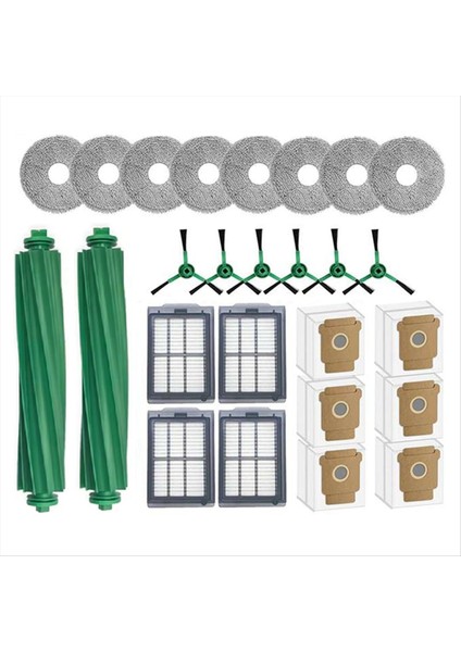 26 Adet Irobot Roomba Artı 505 Combo / 405 Combo Robotlu Süpürge Fırçası Hepa Filtre Paspas Bezi Toz Torbası Yedek Parça (Yurt Dışından) fiyatları