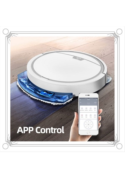 Islak ve Kuru Elektrikli Paspas Robotlu Süpürge Temizleme Makinesi Otomatik App Kontrol Robotlu Süpürge Yer Paspası Süpürgesi, B (Yurt Dışından) fiyatları