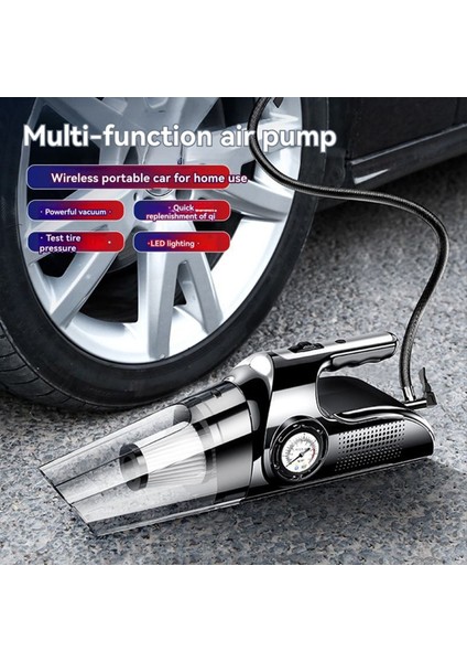 5000PA Kablosuz Araba Elektrikli Süpürge El Otomatik Mini Elektrikli Süpürge Şişme Aydınlatma Pointer Ekran (Yurt Dışından) modelleri