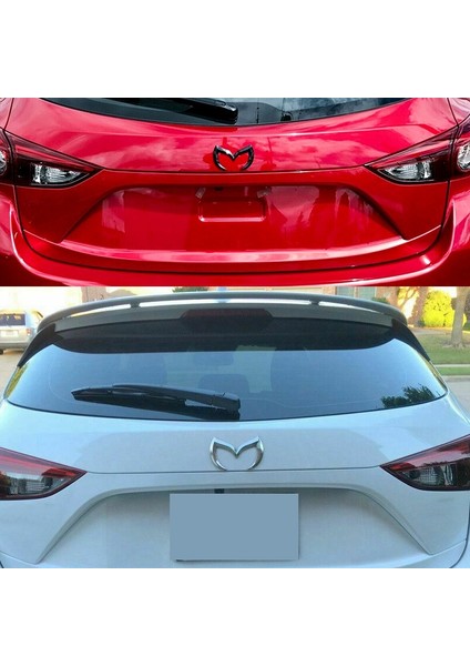 Silver Evil M Logo Amblem Rozeti Mazda Için Çıkartma Tüm Model Araba Gövde Arka Gövde Çıkartma Sticker Isim Plakası Dekor Aksesuarları (Yurt Dışından) fiyatları