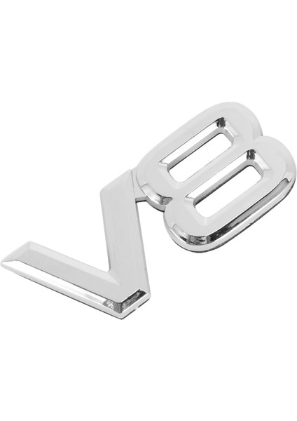 3x 7 5x3 5cm Otomatik Araba V8 Çıkartmalar 3D Krom Çıkartma Rozeti Amblemi (Yurt Dışından) fiyatları