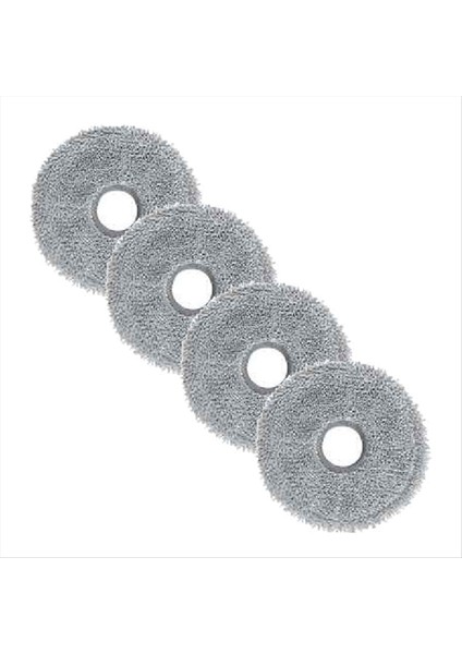 4 Adet Paspas Örtüleri Xiaomi X20 Max / X20 Pro / D109GL / D102GL Yedek Parça Temiz Hijyenik Zeminler Aracı Ev Temiz Aracı (Yurt Dışından) fiyatları