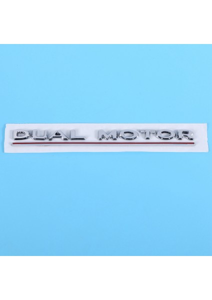 2x 3D Çift Motor Çıkartmaları Araç Arka Bagaj Etiket Rozeti Tesla Model 3 2017-2020 Dekoratif Çıkartma (Yurt Dışından) fiyatları