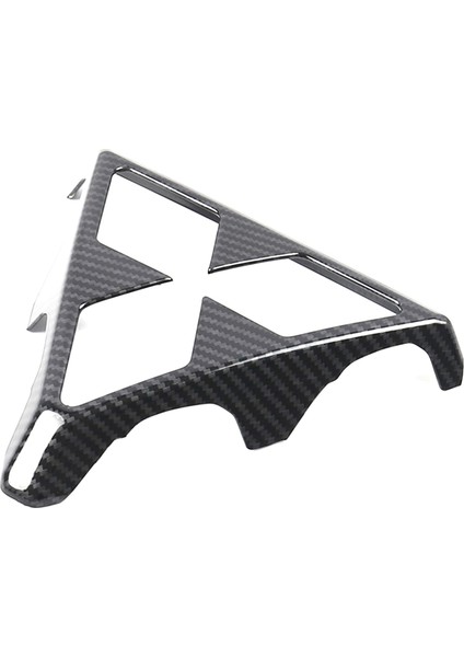 Mitsubishi Eclipse Cross 2018 2019 Araç Ön Izgara Merkezi Logo Çerçevesi Merkez Panel Kapak Döşeme Sticter Karbon Fiber (Yurt Dışından) fiyatları