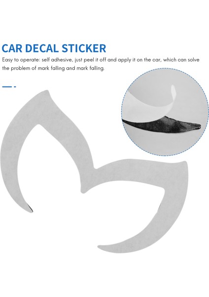 Siyah Evil M Logo Amblem Rozeti Mazda Için Çıkartma Tüm Model Araba Gövdesi Arka Gövde Çıkartma Etiketi Isim Dekoru Dekor Aksesuarları (Yurt Dışından) indirimleri