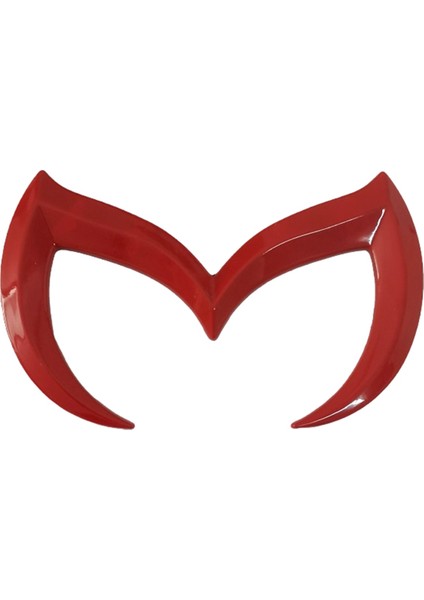 2x Siyah/kırmızı Kötü M Logo Emblem Rozeti Mazda Için Tüm Model Araba Gövdesi Arka Gövde Çıkartma Isim Plakası (Yurt Dışından) modelleri