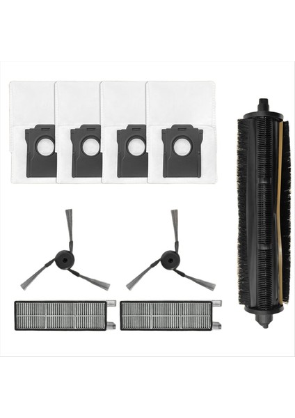 Aksesuarları Için Uyumlu Mova Z50 Ultra Robot Vakum Parçaları Ana Silindir Yan Fırçası Hepa Filtre Toz Torbası Paspas Bezi (Yurt Dışından) fiyatları