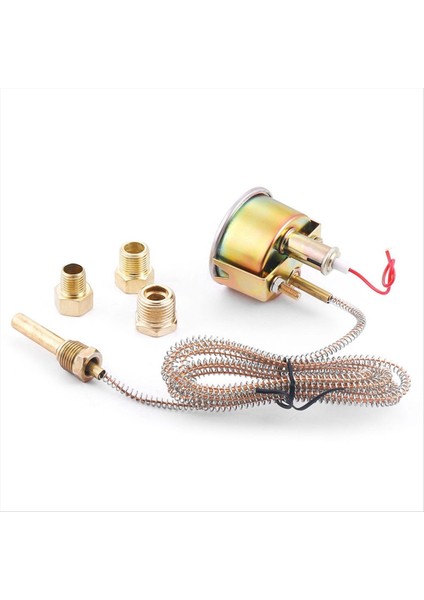2inch 52MM Mekanik 12V Su Sıcaklık Göstergesi 50-140 ℃/130-280 ℉ Su Sıcaklığı Gösterge Araç Öteli Sensörlü (Yurt Dışından) fırsatları