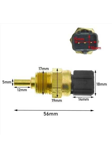 4x Otomatik Parçalar Motor Soğutucu Sıcaklık Sensörü Hyundai Kıa 2000-2015 39220-38030 (Yurt Dışından) fırsatları
