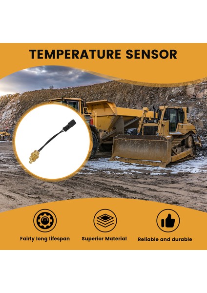 Sıcaklık Sensörü 125-4812 Ekskavatör Için 1254812 E320B 320B 322B 322C 325B (Yurt Dışından) fırsatları