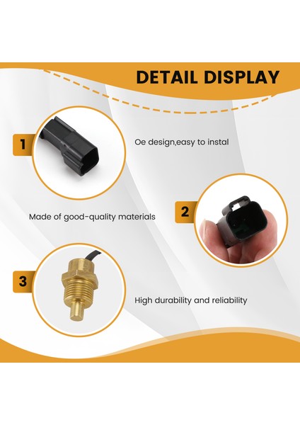 Sıcaklık Sensörü 125-4812 Ekskavatör Için 1254812 E320B 320B 322B 322C 325B (Yurt Dışından) indirimleri