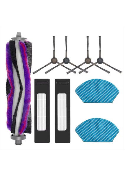 Ana Yan Fırça Filtresi Bezleri Bez Midea Için M7 Pro / M7 Max Fakir Elektrikli Süpürge Rs 770 Robotlu Süpürge Aksesuarları Değiştirme (Yurt Dışından)