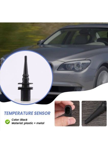 1pc Ön Sol Sola Sağ Siyah Dış Araba Hava Sıcaklığı Sensörü Bmw 1 6 7 Serisi E46 E90 E91 E39 E60 E63 E38 65816905133 (Yurt Dışından) fırsatları