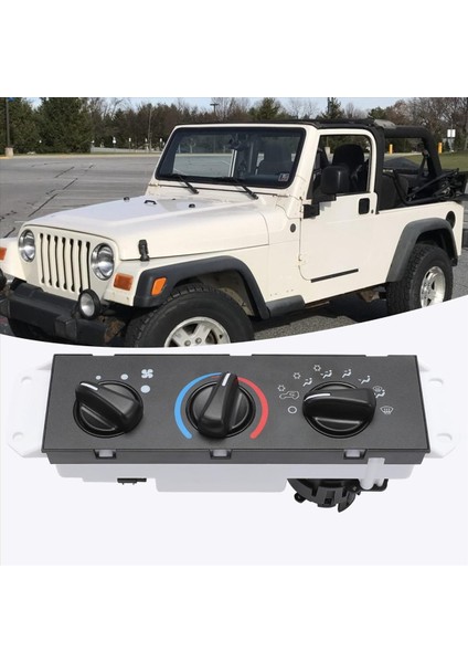 55037473AB Hvac A/c Isıtıcı Kontrol Paneli Anahtarı Jeep Wrangler Tj 1999-2004 Blower Motor Anahtarı (Yurt Dışından) modelleri