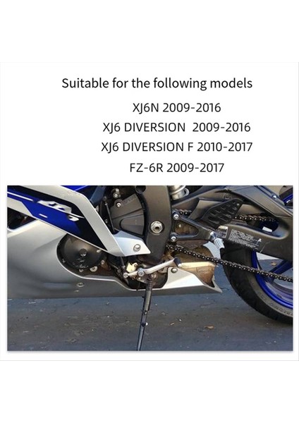Yamaha XJ6N Xj6 Derivasyon Fz-6r 2009-2017 Için Motosiklet Dişli Kol Dişli Vites Kolu (Yurt Dışından) fiyatları