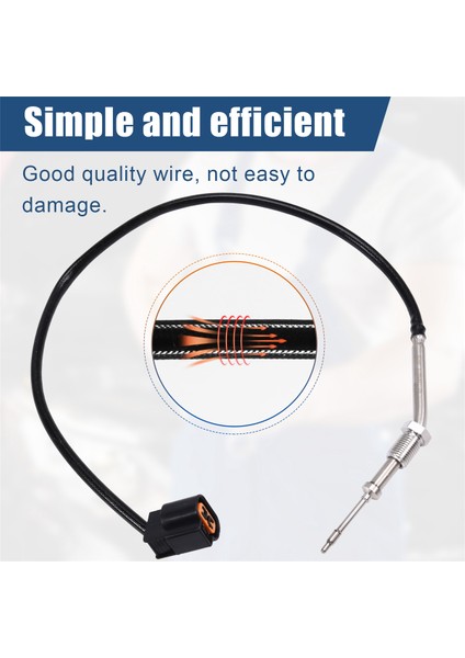 Mitsubishi Pajero Montero Iv 2006-2016 V88 V98 1587A015 Için Yüksek Sıcaklık Sensörü Egzoz (Yurt Dışından) indirimleri