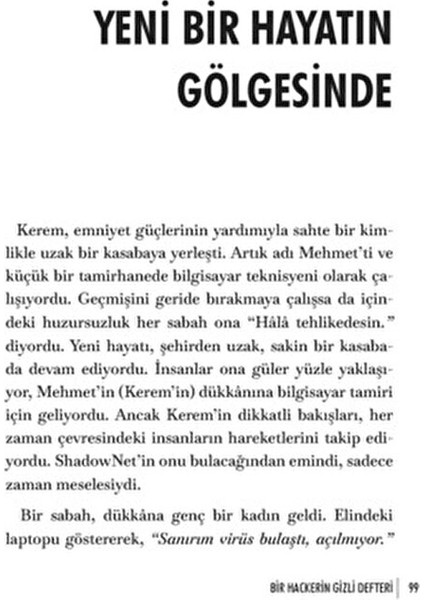 Bir Hacker'in Gizli Defteri Murat Çulha Ciltsiz 200 Sayfa modelleri