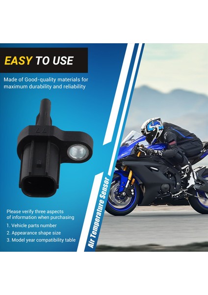 Hava Sıcaklık Sensörü 8FP-85886-00-00 Yamaha Için Birçok 2006-2017 Fz1 Yzf-R6 Yzf-R1 Bkz Yıllar Grizzly 550 700 YFZ450R (Yurt Dışından) fırsatları