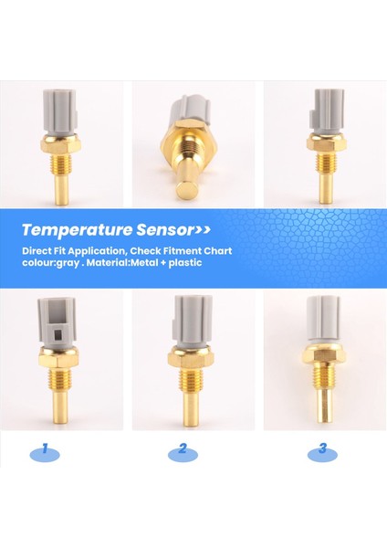 Toyota Için Soğutucu Sıcaklık Sensörü 4runner Avalon Camry Celica Corolla Highlander Land Water Sıcaklık Sensörleri 89422-35010 (Yurt Dışından) fırsatları