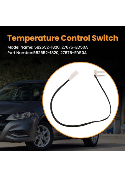 27675-ED50A Nissan Tiida Livina Sylphy Sıcaklık Kontrol Anahtarı Termal Sensör 582552-1820 Veya 27675-ED50A (Yurt Dışından) fırsatları
