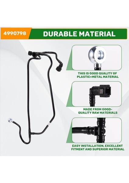 4990798 Yakıt Tahliye Tüpü Foton Dodge Cummins Motor Isf2 8 Isf3 8 Için Yakıt Dönüş Borusu (Yurt Dışından) indirimleri