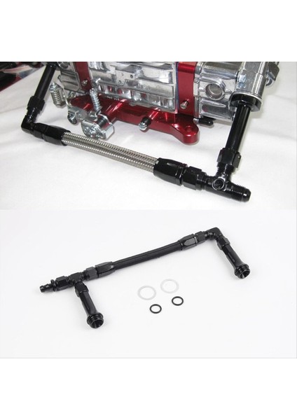 An6 Çift Yemde Karbonhidrat Örgülü Naylon Yakıt Hattı Çift Pompası 4150 Holley Karbüratör 7/8in-20 Iplik Ual Beslemesi (Yurt Dışından) indirimleri