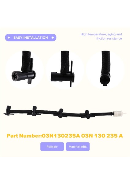 03N130235A Yeni Yakıt Dönüş Hattı Hortumu Vw Passat Arteon Tiguan 2 0 (Yurt Dışından) indirimleri