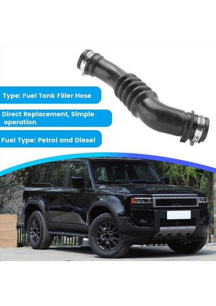 Toyota Landcruiser Prado 120 Serisi 2002-2009 Yakıt Deposu Dolgu Hortumu ve Kelepçesi 7721335380 7721335390 (Yurt Dışından) indirimleri